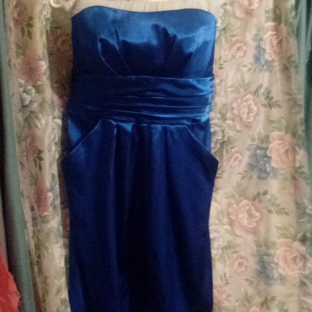 Blue dress